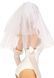 Фата невесты Leg Avenue Tiered bridal veil O/S SO9232 фото 2