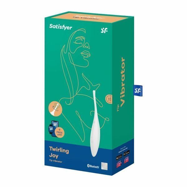 Смарт-вібратор для клітора Satisfyer Twirling Joy White SO7144 фото