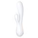 Смарт вибратор-кролик Satisfyer Mono Flex White, 2 мотора, управление через интернет SO3901 фото 1