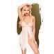 Бэби-долл с ажурным браллетом и высоким разрезом Penthouse - Sweet Beast White L/XL SO5299 фото 1