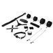 БДСМ-набор Liebe Seele Bound You 12pcs set, 12 предметов, в комплекте вибропуля и кружевные стринги SO9505 фото 2