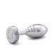 Металлическая анальная пробка DOXY Butt Plug RIBBED, ребристая, диаметр 3,3 см SO8031 фото 2