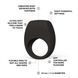 Ерекційне кільце з вібрацією LELO Tor 3 Black SX0700 фото 2