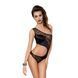 Розпродаж!!! Боді-монокіні з глибоким декольте PETRA BODY black XXL/XXXL &mdash; Passion Exclusive PS23102 фото 1