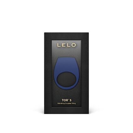 Ерекційне кільце з вібрацією LELO Tor 3 Base Blue SX0701 фото