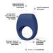 Ерекційне кільце з вібрацією LELO Tor 3 Base Blue SX0701 фото 2