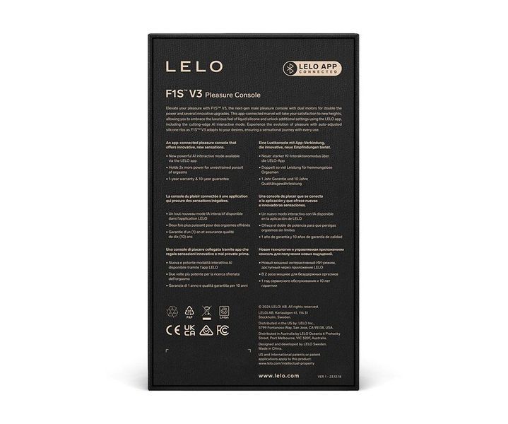Смарт-мастурбатор LELO F1S V3 Red SX0703 фото
