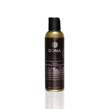 Масажна олія DONA Kissable Massage Oil Chocolate Mousse (110 мл) можна для оральних пестощів SO1535 фото