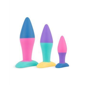 Набір анальних пробок PMV20 Koda &ndash; Butt Plug Set, діаметр 2,9 см, 3,9 см, 5 см SO8897 фото