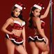 Новогодний эротический костюм JSY &laquo;Жгучая Ребекка&raquo; One Size, топ, юбка, стринги, шапка, чокер SO9245 фото 1