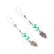 Украшения с бусинами и листиком для сосков Art of Sex &ndash; Nipple Jewelry Leaf, мятные SO5397 фото 3