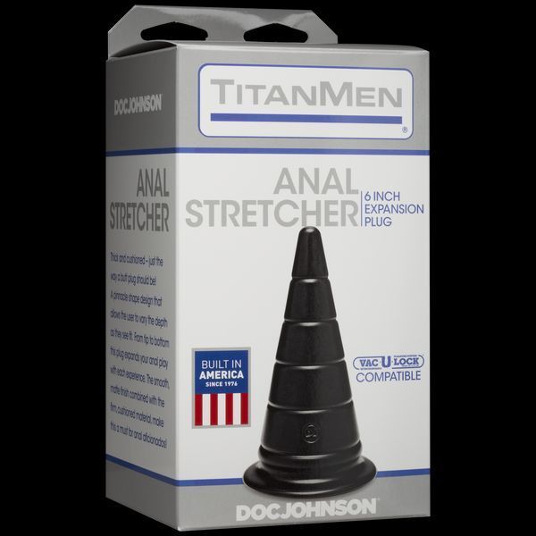 Анальный стимулятор Doc Johnson TitanMen - Anal Stretcher 6 Inch Plug (мятая упаковка!!!) SO1999-R фото