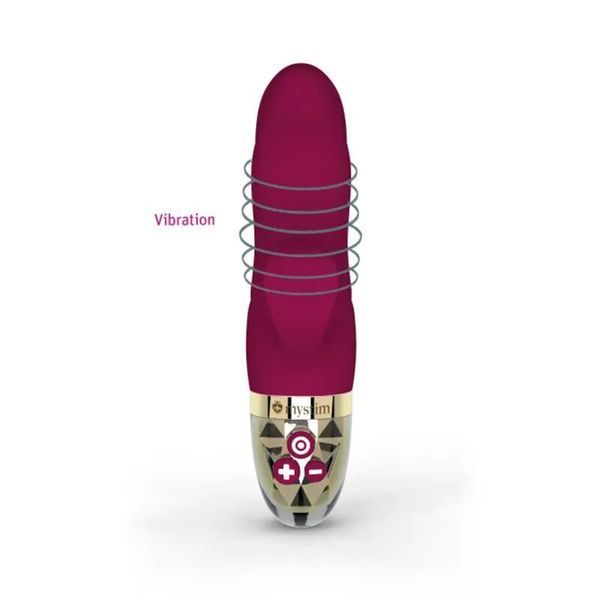 Вибратор-кролик Mystim Hop Hop Bob Fuchsia, мощный мотор, 8 режимов SO8137 фото