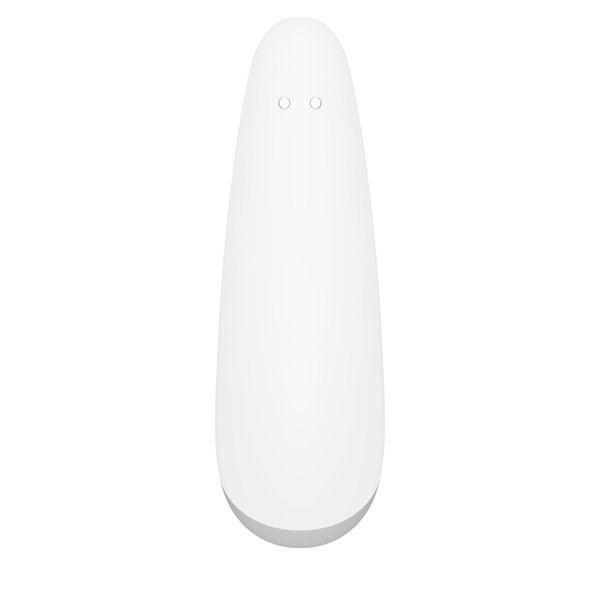 Вакуумный клиторальный стимулятор Satisfyer Curvy 2+ White с управлением через интернет SO3783 фото
