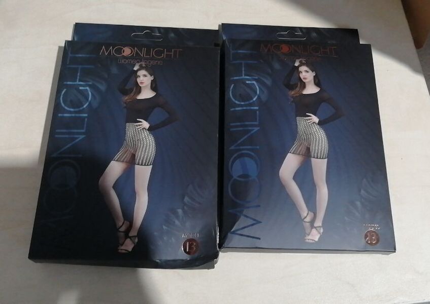 Еротична сукня Moonlight Model 13 XS-L Black (м'ята упаковка!!!) SO8203-R фото