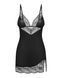 Пеньюар и трусики Obsessive Lobellis chemise & thong XS/S SX1020 фото 3