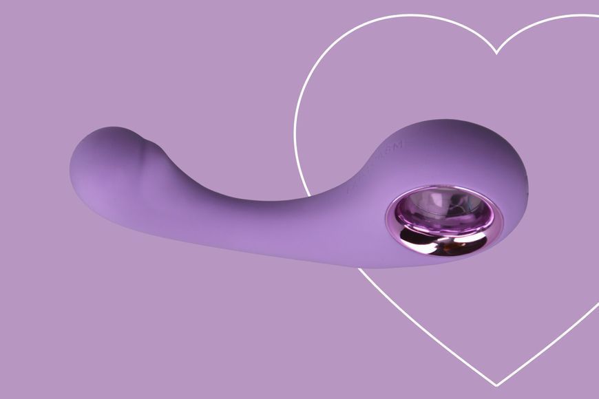 Вибратор для точки G FairyGasm BraveryAward violet SX0627 фото