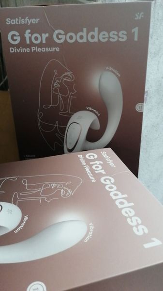 Вібратор Satisfyer G for Goddess 1 White (м'ята упаковка!!!) SX0576-R фото