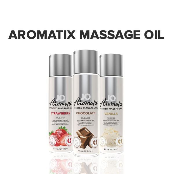 Натуральное массажное масло JO Aromatix Massage Oil Chocolate 120 мл SO6767 фото