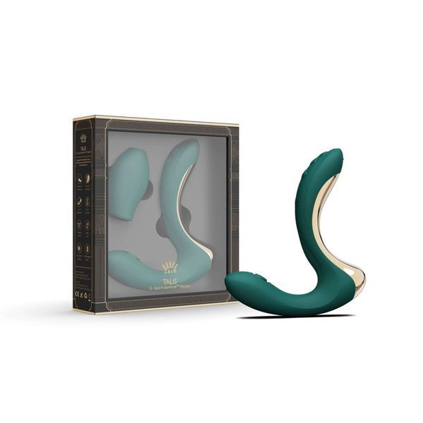 Вибратор Zalo &ndash; Talis G-Spot PulseWave Vibrator Turquoise Green SX0711 фото