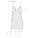 Сорочка с вырезами на груди, стринги Passion LOVELIA CHEMISE L/XL, white SO4762 фото 7