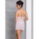 Сорочка с вырезами на груди, стринги Passion LOVELIA CHEMISE L/XL, white SO4762 фото 4