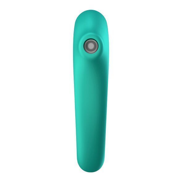 Вакуумный стимулятор с вибрацией Satisfyer Dual Kiss Green SO6116 фото