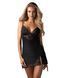 Пеньюар і трусики Obsessive Lobellis chemise & thong XL/2XL SX1022 фото 1