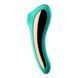 Вакуумный стимулятор с вибрацией Satisfyer Dual Kiss Green SO6116 фото 4