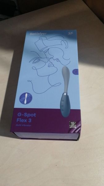 Вибратор Satisfyer G-Spot Flex 3 Grey (мятая упаковка!!!) SO6727-R фото