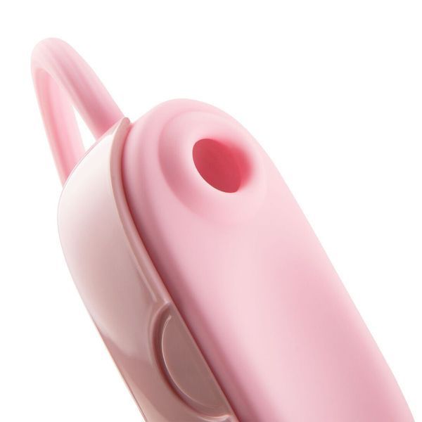 Вакуумний кліторальний стимулятор Otouch Louis Vibrate Pink з віброяйцем, у кейсі SO9401 фото