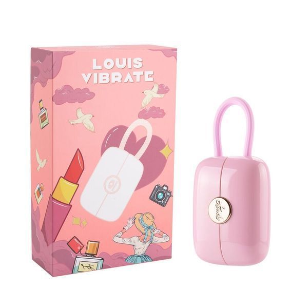 Вакуумний кліторальний стимулятор Otouch Louis Vibrate Pink з віброяйцем, у кейсі SO9401 фото