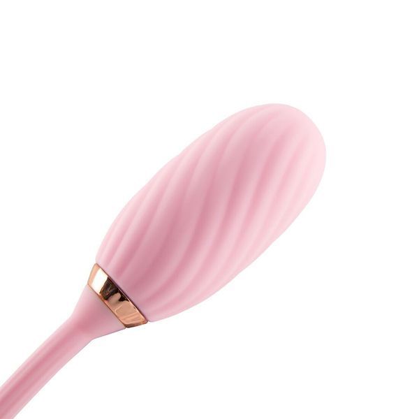 Вакуумний кліторальний стимулятор Otouch Louis Vibrate Pink з віброяйцем, у кейсі SO9401 фото