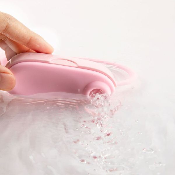 Вакуумний кліторальний стимулятор Otouch Louis Vibrate Pink з віброяйцем, у кейсі SO9401 фото