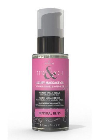 Масажна олія Sensuva Me&You - Sensual Bliss (Pink Grapefruit & Vanilla Bean) 59 мл SO9833 фото