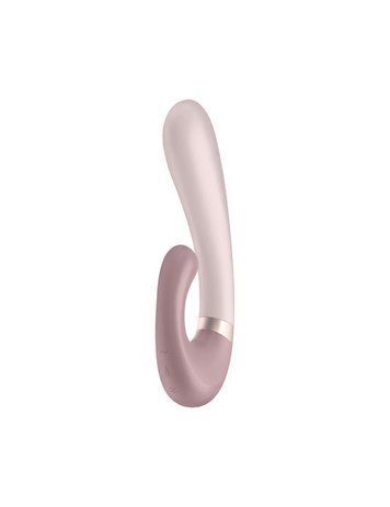 Смарт вібратор-кролик із підігрівом Satisfyer Heat Wave Mauve (мя'та упаковка!!!) SO6096-R фото