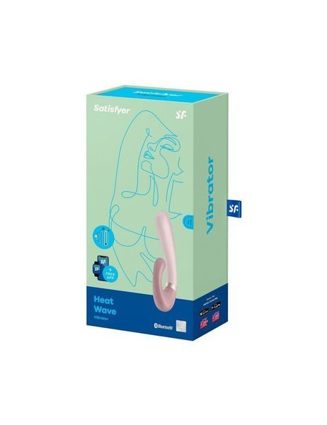 Смарт вибратор-кролик с подогревом Satisfyer Heat Wave Mauve (мятая упаковка!!!) SO6096-R фото