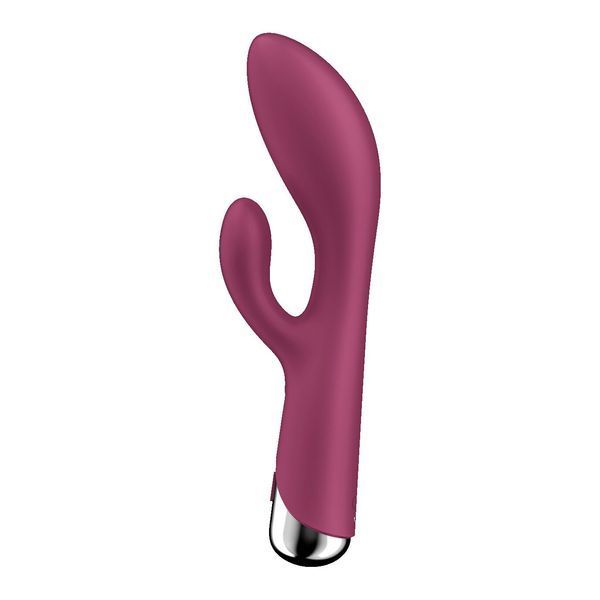 Вібратор-кролик з ротацією Satisfyer Spinning Rabbit 1 Red, 3 мотори SX0561 фото