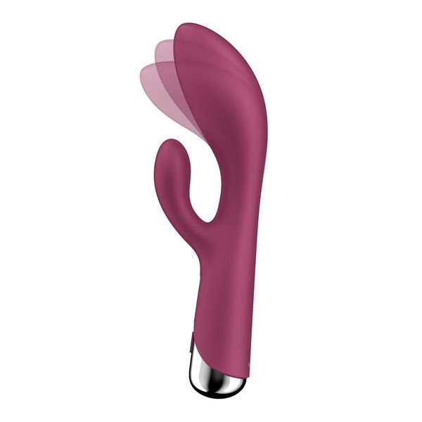 Вібратор-кролик з ротацією Satisfyer Spinning Rabbit 1 Red, 3 мотори SX0561 фото