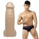 Фаллоимитатор Fleshjack Boys: Reno Gold Dildo, по слепку пениса порноактера SO9582 фото 1