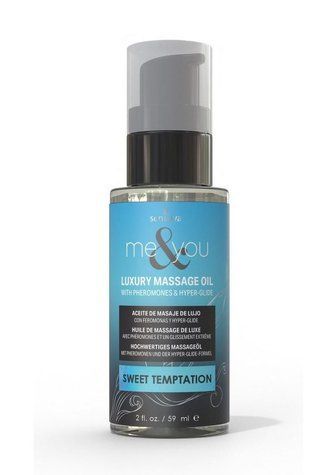 Масажна олія Sensuva Me&You - Sweet Temptation (Vanilla, Sugar & Sweet Pea) 59 мл SO9834 фото