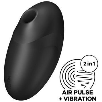 Вакуумный стимулятор Satisfyer Vulva Lover 3 Black SO7783 фото
