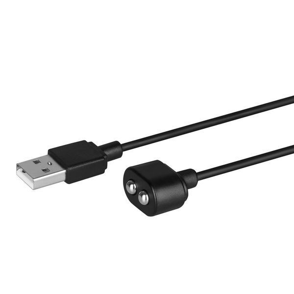 Зарядка (запасний кабель) для іграшок Satisfyer USB charging cable Black (м'ята упаковка!!!) SO7792-R фото