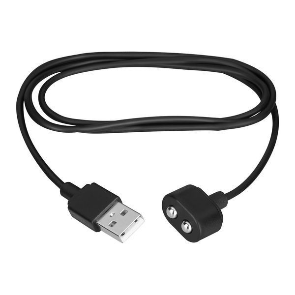 Зарядка (запасний кабель) для іграшок Satisfyer USB charging cable Black (м'ята упаковка!!!) SO7792-R фото