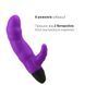 Вибратор рельефный Adrien Lastic Typhoon Purple со стимуляцией точки G, два мотора AD10803 фото 3