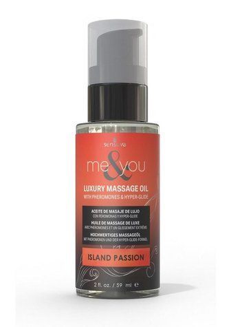 Масажна олія Sensuva Me&You - Island Passion (Wild Passion Fruit & Island Guava) 59 мл SO9835 фото