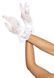 Короткие перчатки Leg Avenue Floral lace wristlength gloves White SO9162 фото 3