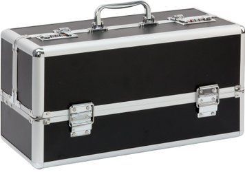 Великий кейс для зберігання секс-іграшок BMS Factory Large Lokable Vibrator Case Black, кодовий замо SO8899 фото