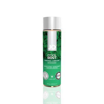 Смазка на водной основе JO H2O &mdash; Cool Mint (120 мл) без сахара, растительный глицерин SO1775 фото