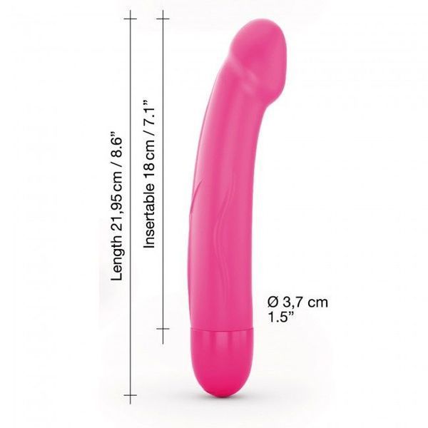 Вибратор Dorcel Real Vibration M Magenta 2.0, диам 3,7см, перезаряжаемый, для точки G SO3571 фото